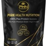 Pure Health Nutrition 100% Pea Protein Isolate 1kg Cafe Latte | 22g Protein